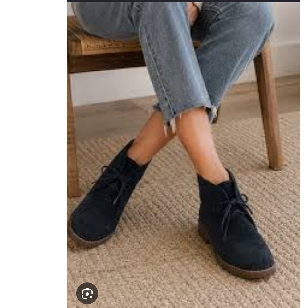 Hush Puppies mazin cayto Black Suede Desert Chukka Boots H509820 sz 11 chunky